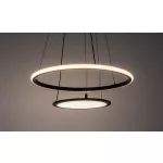 Rábalux 72040 Jasero Beltéri lámpa, Függeszték, fekete-fehér LED 42, IP20