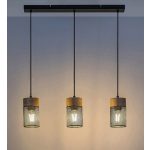 Rábalux 72043 Callum Függeszték bükk-fekete E27 3x MAX 25, IP20