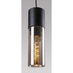 Rábalux 72051 Ronno Függeszték fekete-füstszínű E27 1x MAX 25, IP20