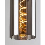 Rábalux 72051 Ronno Függeszték fekete-füstszínű E27 1x MAX 25, IP20