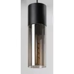 Rábalux 72053 Ronno Függeszték fekete-füstszínű E27 3x MAX 25, IP20