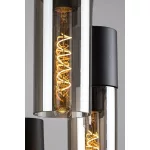 Rábalux 72054 Ronno Függeszték fekete-füstszínű E27 4x MAX 25, IP20