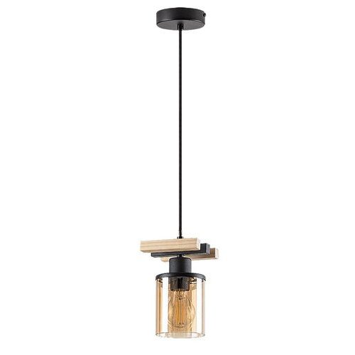 Rábalux 72081 Niylah Függeszték fekete-borostyán E27 1x MAX 25, IP20