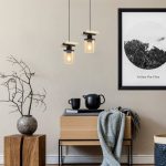 Rábalux 72081 Niylah Függeszték fekete-borostyán E27 1x MAX 25, IP20