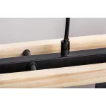 Rábalux 72083 Niylah Függeszték fekete-borostyán E27 3x MAX 25, IP20