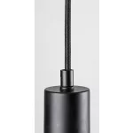 Rábalux 72101 Lissandra Függeszték matt fekete-füstszínű E27 1x MAX 40, IP20