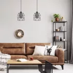 Rábalux 72111 Emrys Függeszték matt fekete-füstszínű E27 1x MAX 40, IP20