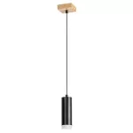 Rábalux 72121 Toras Spotlámpa tölgy-fekete GU10 1X MAX 5, IP20