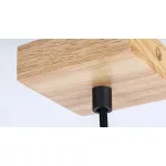 Rábalux 72121 Toras Spotlámpa tölgy-fekete GU10 1X MAX 5, IP20