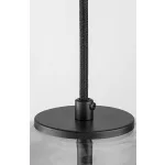 Rábalux 72132 Cameo Beltéri lámpa, Függeszték, fekete-füstszínű üveg E27E27 1x MAX 60, IP20