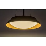 Rábalux 72134 Hafsa Beltéri lámpa Függeszték fekete/ arany, fehér LED 24, meleg fehér (2700-3000K), IP20