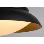 Rábalux 72134 Hafsa Beltéri lámpa Függeszték fekete/ arany, fehér LED 24, meleg fehér (2700-3000K), IP20