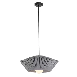   Rábalux RBL72150 Revan Beltéri lámpa Függeszték fekete, szürke E27 1x MAX 6 IP20