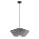 Rábalux RBL72150 Revan Beltéri lámpa Függeszték fekete, szürke E27 1x MAX 6 IP20