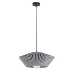 Rábalux RBL72150 Revan Beltéri lámpa Függeszték fekete, szürke E27 1x MAX 6 IP20
