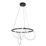 Rábalux RBL72191 Montema Beltéri lámpa Függeszték fekete, fehér LED 54 IP20
