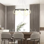 Rábalux RBL72191 Montema Beltéri lámpa Függeszték fekete, fehér LED 54 IP20