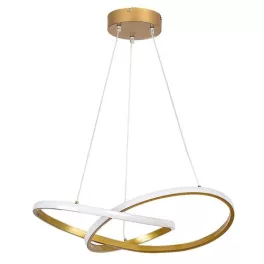   Rábalux 72215 Castiel Beltéri lámpa Függeszték arany, fehér LED 36, meleg fehér (2700-3000K), IP20