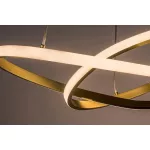 Rábalux 72215 Castiel Beltéri lámpa Függeszték arany, fehér LED 36, meleg fehér (2700-3000K), IP20