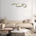 Rábalux 72215 Castiel Beltéri lámpa Függeszték arany, fehér LED 36, meleg fehér (2700-3000K), IP20