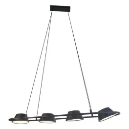   Rábalux 72218 Odiss Beltéri lámpa Függeszték fekete, fehér LED 36, meleg fehér (2700-3000K), IP20
