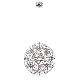   Rábalux 72220 Eudora Beltéri lámpa Függeszték króm, króm LED 12, meleg fehér (2700-3000K), IP20