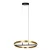 Rábalux RBL72221 Thric Beltéri lámpa Függeszték fekete/ arany, fehér LED 42 IP20