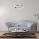 Rábalux RBL72222 Thrac Beltéri lámpa Függeszték súrolt alumínium, fehér LED 34 IP20