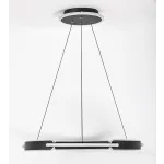 Rábalux RBL72229 Sindri Beltéri lámpa Függeszték fekete, fehér LED 45 IP20