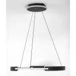 Rábalux RBL72229 Sindri Beltéri lámpa Függeszték fekete, fehér LED 45 IP20