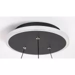 Rábalux RBL72229 Sindri Beltéri lámpa Függeszték fekete, fehér LED 45 IP20