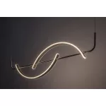 Rábalux RBL72233 Jarnelle Beltéri lámpa Függeszték szatin króm, fehér LED 35 IP20