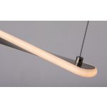 Rábalux RBL72234 Elvio Beltéri lámpa Függeszték szatin króm, fehér LED 28 IP20