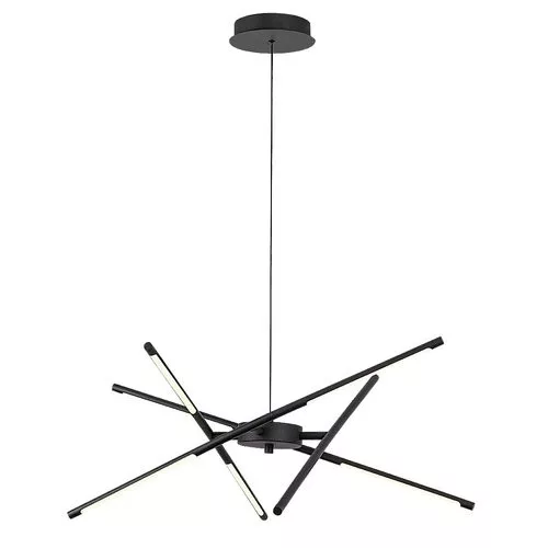 Rábalux 72237 Henli Beltéri lámpa Függeszték fekete, fehér LED 30, meleg fehér (2700-3000K), IP20
