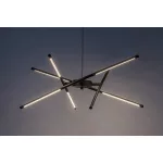 Rábalux 72237 Henli Beltéri lámpa Függeszték fekete, fehér LED 30, meleg fehér (2700-3000K), IP20