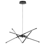 Rábalux 72237 Henli Beltéri lámpa Függeszték fekete, fehér LED 30, meleg fehér (2700-3000K), IP20