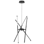 Rábalux 72237 Henli Beltéri lámpa Függeszték fekete, fehér LED 30, meleg fehér (2700-3000K), IP20