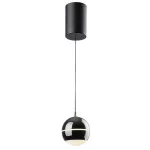 Rábalux 72246 Maelo Beltéri lámpa Függeszték fekete, fehér LED 6, természetes fehér (3500-5000 K), IP20