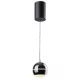 Rábalux 72246 Maelo Beltéri lámpa Függeszték fekete, fehér LED 6, természetes fehér (3500-5000 K), IP20