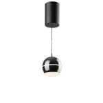 Rábalux 72246 Maelo Beltéri lámpa Függeszték fekete, fehér LED 6, természetes fehér (3500-5000 K), IP20