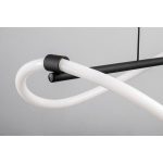 Rábalux 72252 Serena Beltéri lámpa Függeszték fekete, fehér LED 15, természetes fehér (3500-5000 K), IP20