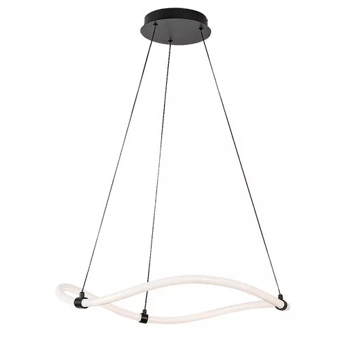 Rábalux 72253 Serena Beltéri lámpa Függeszték fekete, fehér LED 34, természetes fehér (3500-5000 K), IP20