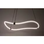 Rábalux 72253 Serena Beltéri lámpa Függeszték fekete, fehér LED 34, természetes fehér (3500-5000 K), IP20