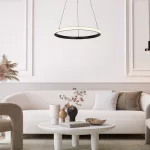Rábalux 72258 Grete Beltéri lámpa Függeszték fekete, fehér LED 32, meleg fehér (2700-3000K), IP20
