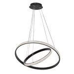 Rábalux 72259 Grete Beltéri lámpa Függeszték fekete, fehér LED 60, meleg fehér (2700-3000K), IP20