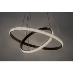 Rábalux 72259 Grete Beltéri lámpa Függeszték fekete, fehér LED 60, meleg fehér (2700-3000K), IP20