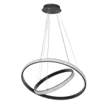 Rábalux 72259 Grete Beltéri lámpa Függeszték fekete, fehér LED 60, meleg fehér (2700-3000K), IP20
