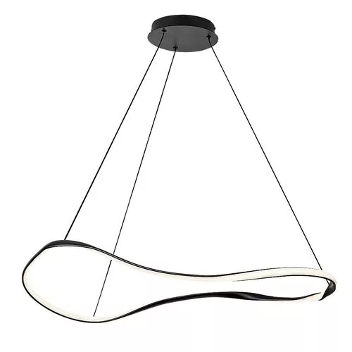 Rábalux 72266 Mirossi Beltéri lámpa Függeszték fekete, fehér LED 40, természetes fehér (3500-5000 K), IP20