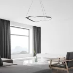 Rábalux 72266 Mirossi Beltéri lámpa Függeszték fekete, fehér LED 40, természetes fehér (3500-5000 K), IP20