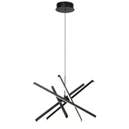   Rábalux 72267 Matilde Beltéri lámpa Függeszték fekete, fehér LED 48, természetes fehér (3500-5000 K), IP20